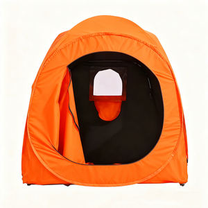 <span class=keywords><strong>Tente</strong></span> de sauna en tissu Oxford Portable à grand espace contreventement droit pour 3-4 personnes utilisation quatre saisons Camping à ouverture automatique rapide - Product Image 6