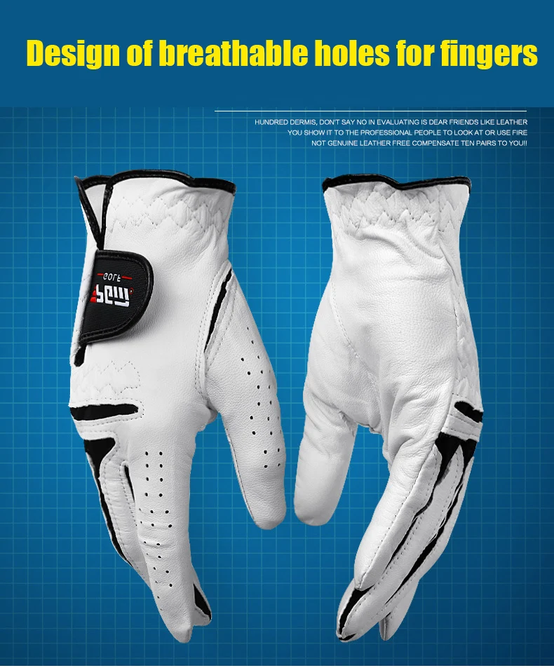 PGM ST002 Premium Leather Golf Gloves For China Wholesale