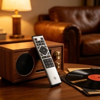 Control Remoto Universal de Aluminio de 32 Teclas Personalizado para Equipos de Audio y TV