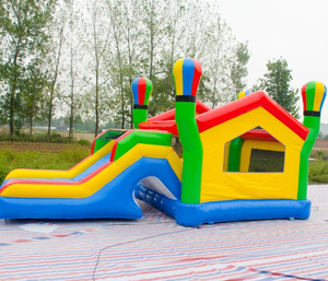 Château Gonflable Commercial à <span class=keywords><strong>Prix</strong></span> d'Usine avec Toboggan et Souffleur, en PVC, pour Enfants, Installation Facile, Capacité 200-500KG, Idéal pour les Fêtes - Product Image 3