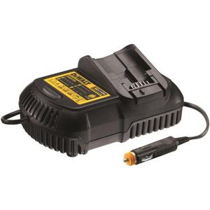 Chargeur de batterie DeWalt DCB119-XJ 12V 18V Lithium-Ion avec adaptateur voiture pour outils électriques - Product Image 1