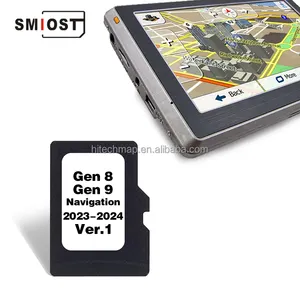 SMIOST GPS Carte Sat Nav CID SD TF Memory Android Navigation scheda Navig 3 anni di garanzia per Lexus Gen9 V1 16GB