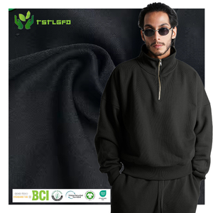 Sudadera con capucha en blanco con logotipo personalizado orgánico ultra pesado para correr, respetuoso con el medio ambiente, con hombros caídos, sudaderas con cremallera de gran tamaño - Product Image 1