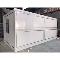 Conteneur Portable pliable, unité de stockage, usage modulaire, pour restaurant, nouveau style de maison à vendre