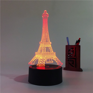 Newish Tùy Chỉnh Hình Ảnh Sáng Tạo 3D Illusion Anime Lamparas Acrylic Bảng Bàn Cơ Sở LED Giáng Sinh Đèn Của Kid Phòng Trang Trí Nội Thất Ánh Sáng Ban Đêm - Product Image 5