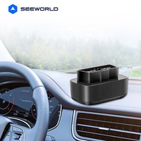 Mini traceur GPS Plug & Play avec moniteur vocal via application gratuite, dispositif de suivi de véhicule OBD, garantie 1 an, enregistrement automobile