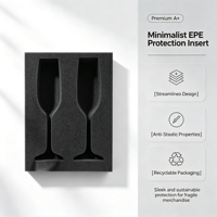 Bande de mousse EPE flexible anti-vibration pour l'emballage du verre et de la céramique