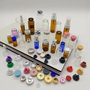 Flaconi in Vetro Trasparente Disponibili 3ml 5ml 10ml, Bottiglie per Polveri, Campioni, Oli Essenziali. - Product Image 6