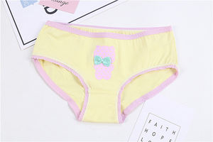 Ropa interior de algodón para chicas adolescentes con estilo y dibujos animados multicolores de fábrica, bragas de cintura baja, <span class=keywords><strong>calzoncillos</strong></span> elásticos de encaje, <span class=keywords><strong>calzoncillos</strong></span> - Product Image 3