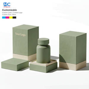 Caja de Cartón con Extremos Plegables Impresa Personalizada para Píldoras de Vitaminas y Envases de Cápsulas para el Cuidado de la Salud, Precio de Fábrica al por Mayor - Product Image 1