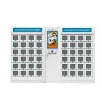 Máquina Expendedora de Comida Caliente con Pantalla Táctil de 22 Pulgadas, Calefacción, Refrigeración, Sanitización UV y Control por Software