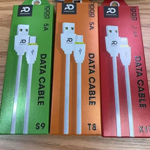 Cable de Carga Rápida 5A Tipo C para Reloj Inteligente y Banco de Energía, con Blindaje Trenzado para Teléfono Móvil, Popular en el Mercado Africano - Product Image 1