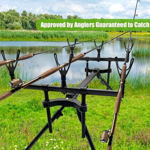 Support <span class=keywords><strong>de</strong></span> canne à pêche <span class=keywords><strong>de</strong></span> style européen pour <span class=keywords><strong>la</strong></span> pêche à <span class=keywords><strong>la</strong></span> <span class=keywords><strong>carpe</strong></span>, support <span class=keywords><strong>de</strong></span> canne à pêche en alliage d'aluminium pour <span class=keywords><strong>la</strong></span> pêche en mer, combinaison <span class=keywords><strong>de</strong></span> supports - Product Image 4