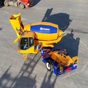 Camion malaxeur à béton automoteur HAMAC avec déchargement automatique, capacité de 5,6 m, productivité de 15 m³/h au Nigeria - Product Image 2