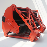 Powerful 4-Cubic Hydraulic Grab New Efficient Work <strong>Weapon</strong> for Construction and Farm <strong>Selling</strong> Well in Market