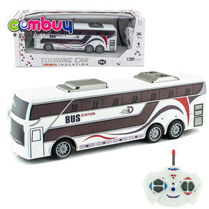 Four-Channel 1:32 <strong>Remote</strong> <strong>Control</strong> Toy <strong>Bus</strong> for Kids Simulation Subject with Long Range RC Light - Product Image 1