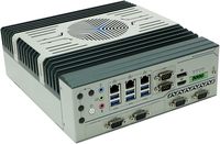 PC industriel sur rail DIN, Windows 11 Pro 64 bits installé, configuration facile et prêt à l'emploi directement de la boîte