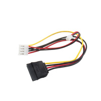 Câble d'alimentation SATA pour enregistreur vidéo Hikvision 4 broches vers adaptateur secteur disque dur SATA HDD 2PIN vers SATA 15PIN