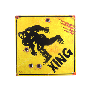 China retro <span class=keywords><strong>vintage</strong></span> de la lata de la placa de metal para el restaurante de decoración de la pared - Product Image 1
