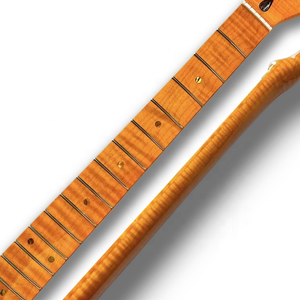Mástil de Guitarra Vintage TL de 22 Trastes en Oferta, Mástil de Guitarra de Arce Flameado para Piezas de Guitarra - Product Image 1