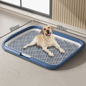 2025 Neues Produkt zum Trainieren von Hunden zum Toiletten haustier mit Säulen schublade Indoor Flat Type Poop Basin Grid Design Hunde toilette - Product Image 2