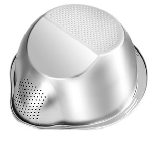 Cesta Escurridora Multifuncional Moderna de Acero Inoxidable 304, Apta para Lavavajillas y Horno, Plato para Frutas - Product Image 1