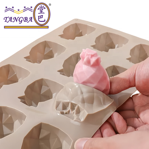 Tangba Mini Diamond Pineapple Mousse Mold Fruit Dessert Customizable Silicone Baking <strong>Cake</strong> <strong>Tools</strong> - Product Image 6