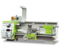 Tour à métaux horizontal NU250 750W, tour manuel certifié CE pour le tournage de métaux, usage artisanal et atelier.
