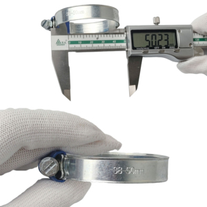 คลิปหนีบสายยางสแตนเลสแบบอังกฤษ สำหรับท่อน้ำ ท่ออากาศ ท่อน้ำมันรถยนต์ ตัวหนีบยึดท่อแบบ<span class=keywords><strong>หนอน</strong></span> ทนทาน อะไหล่คลิปหนีบแบบวงแหวน - Product Image 4