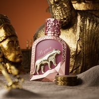 Vente en gros fabricant : Flacons de parfum Attar fantaisie en verre laqué transparent, plats, 30ml, 50ml, 100ml, en vrac, avec emballage.