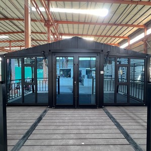 Steel <strong>Wooden</strong> Expandable Container <strong>House</strong> Model Versatile Tiny <strong>House</strong> for Office School Apartment Hotel Living Room for Kiosk Use - Product Image 1