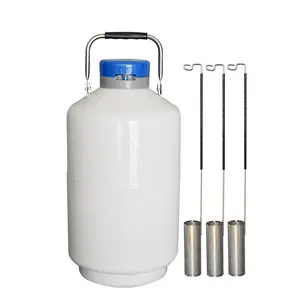 YDS-20-80 düşük sıcaklık meni depolama Dewar Flask laboratuvar kullanılan sıvı azot vakum tankı