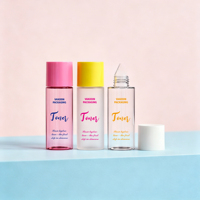 Vente en gros de flacons en plastique PET ronds portables de 100 ml, 120 ml, 150 ml avec bouchon à vis, emballage cosmétique pour toner, lotion, essence, eau