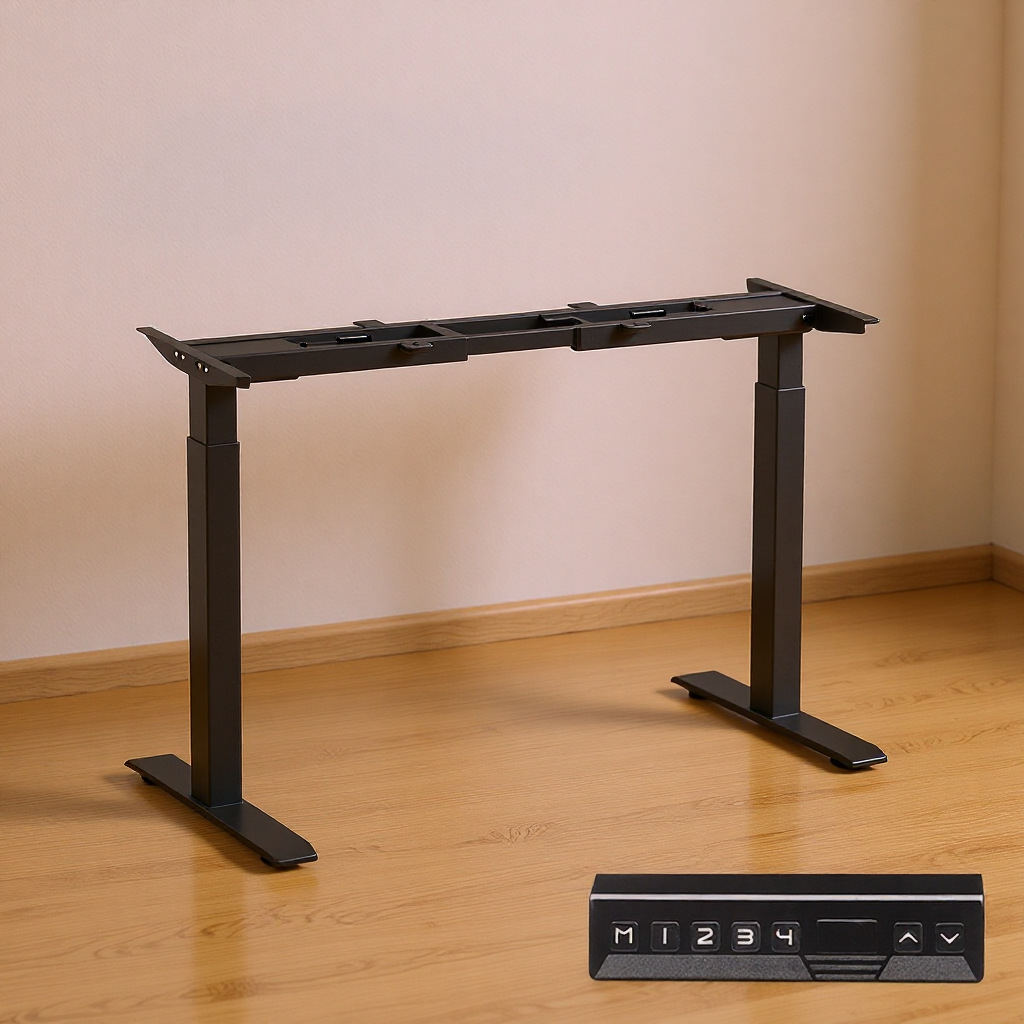 Offre spéciale cadre de table noir mat (plateau non inclus)