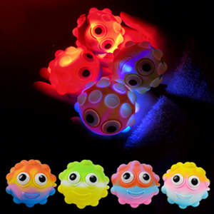 9.3cm Silicone Cool Colorful Grenade-Shaped <b>Squeeze</b> <b>Ball</b> Portable Eco-Friendly Stress Relief Toy Perfect for Home and Office Use - Product Image 3