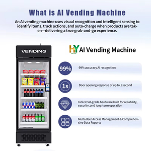 <span class=keywords><strong>Nouvelle</strong></span> machine distributrice intelligente de réfrigérateurs <span class=keywords><strong>en</strong></span> libre-service visuel 530L avec surveillance à distance - Product Image 4