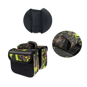 <b>Bicycle</b> Front Tube Bag Camouflage Waterproof For Mountain Bike Cycling Accessories - Product Image 3