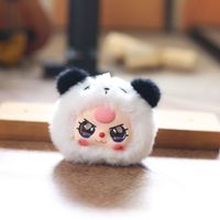 Peluche douce en forme d'animal, pendentif, petit cheval, capybara, pingouin, porte-clés, 13 cm, rembourrage en coton PP, pour les enfants de 5 à 14 ans