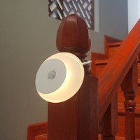 Belle lune, capteur de mouvement, lumière LED, interrupteur, veilleuse d'ambiance