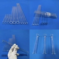 Tube de quartz poli transparent de haute pureté, sans ozone, usiné sur mesure pour laboratoire de semi-conducteurs