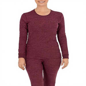 Servicio OEM, Telas de Poliéster/Algodón Fabricadas al por Mayor, Multicolores, Cálidas, Transpirables, Ecológicas, Ropa Interior Térmica Larga para Invierno - Product Image 5