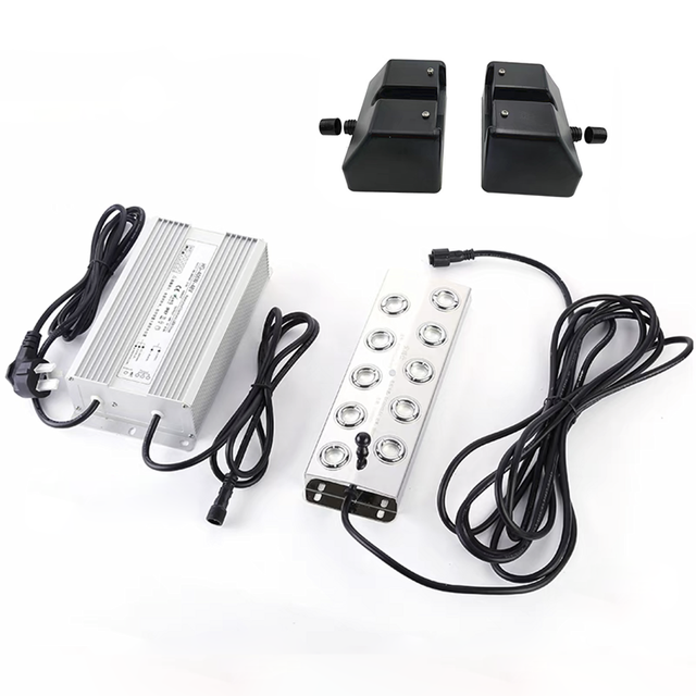 Ultrasonic Fogger Atomizer for Landscapes ,Ultrasonic Humidifier 10 Heads Mist Maker with Float