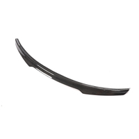 Aileron de coffre arrière en fibre de carbone pour Mercedes-Benz CLA C118 CLA200 CLA250 berline 2019-2020, finition brillante