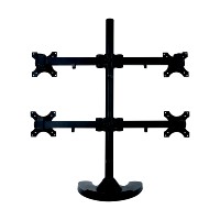 LCD351Q-STAND Support Écran Moniteur Support D'écran D'ordinateur Quad Moniteur LCD De Bureau Support pour 13 "~ 27" Ordinateur