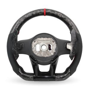 Luxuriöses Lenkrad aus geschmiedetem Carbon für Mercedes Benz AMG W205 C300 C43 E350 W221 - Product Image 3