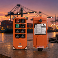 Control Remoto Inalámbrico Industrial F21-E1B de 8 Botones, Velocidad Única, 433MHz, para Grúas, Elevadores y Equipos de Elevación