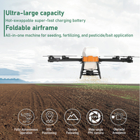 Drones agricoles de pulvérisation, étanches IP67, en fibre de carbone, modulaires, pour pesticides, engrais, semis, vergers, rizières, agriculture