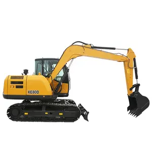 High Stability New Design 7.5ton Crawler Excavator XE75D