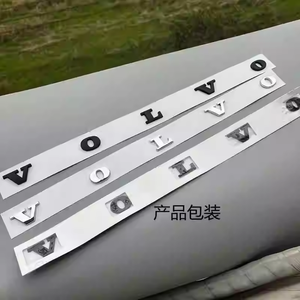 Autocollants pour voiture <span class=keywords><strong>Volvo</strong></span> V60 S90 S80L <span class=keywords><strong>XC60</strong></span> XC90, lettrage <span class=keywords><strong>VOLVO</strong></span>, logo arrière, autocollants de transfert pour carrosserie, personnalisation - Product Image 4