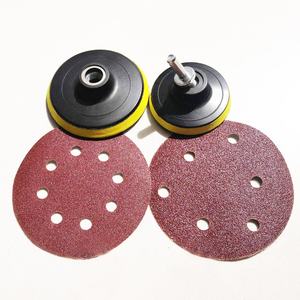 Faom tampon de polissage M14 M10 tige crochet et boucle tampon de laine éponge papier abrasif pour bois métal polissage tampons de polissage - Product Image 3